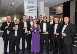 Winners in last night's Guernsey Property & Construction Awards