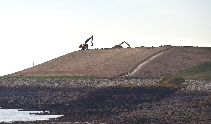 Plans go in to make toxic mound taller and create new coastal path