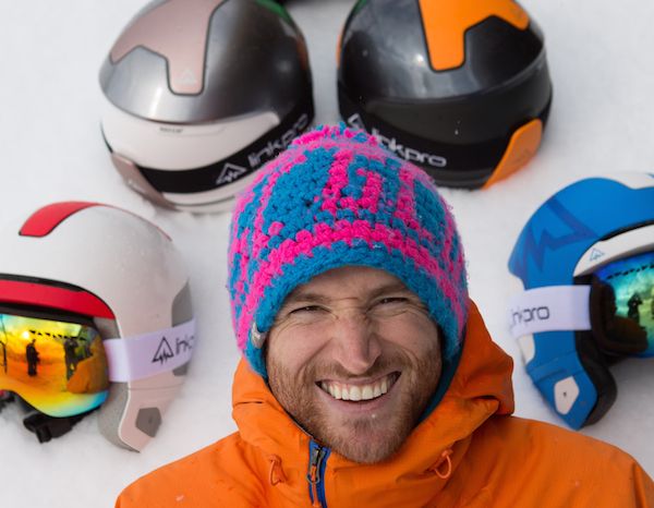 Local man moves mountains to create smart new ski helmet