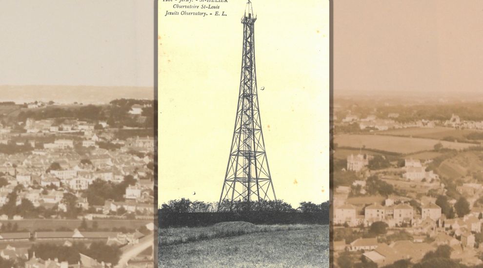LOOKING BACK: 'Mini Eiffel Tower' built to record Jersey's weather
