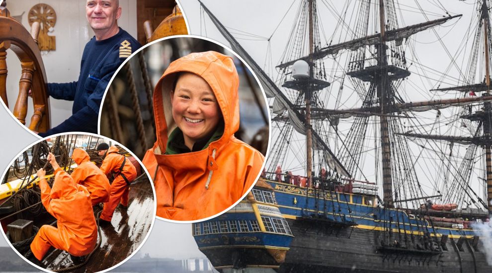 FOCUS: What's life like aboard the world's largest wooden sailing ship?