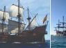 WATCH: Bienvenido! Replica Spanish galleon sails in for the Boat Show