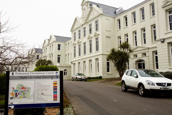 Arrest after 'unruly behaviour' at Highlands College