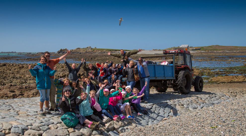 Investec staff make final trip to Lihou with Amherst children