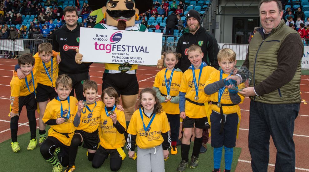 Schools’ Tag Rugby Festival attracts a record number of young islanders