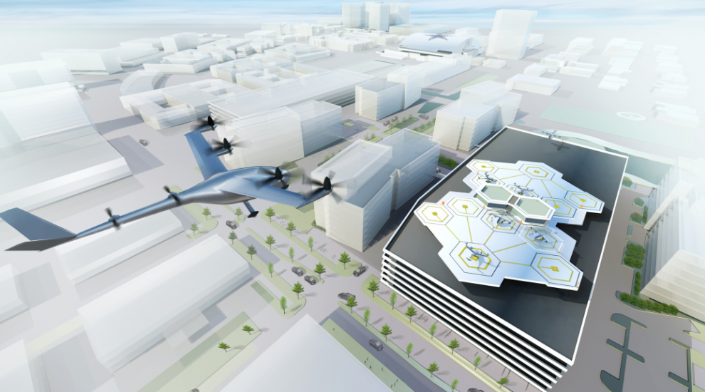 Uber wants flying taxis in city skies by 2020