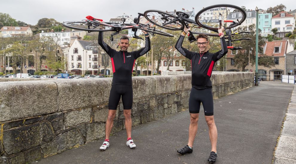 Guernsey duo take on epic challenge of 7 Ironman triathlons in 7 days