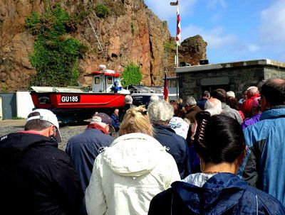 Sark sea service gives thanks to emergency lifelines