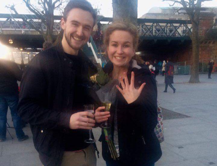Jersey nurse defies terror alert and says 'I do' at Westminster