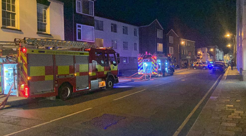 Quick-thinking residents praised after fire in storage area