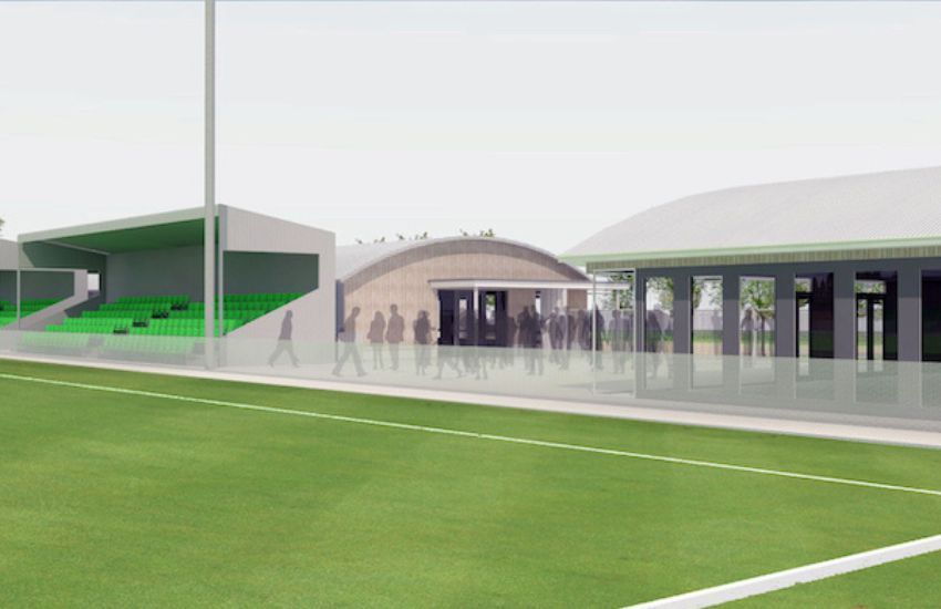 Work begins on £10m new home for Guernsey football