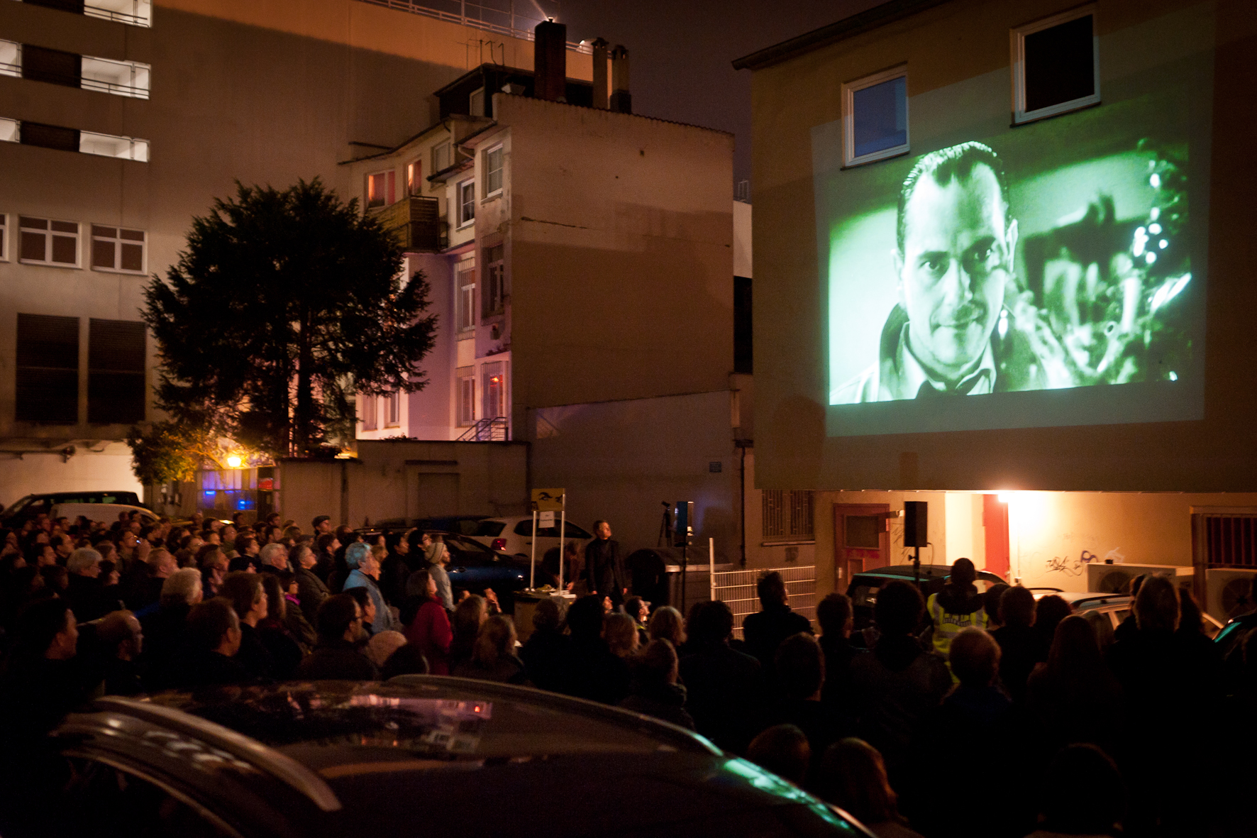 Films will be shown on a range of impromptu 'screens' around St Helier.