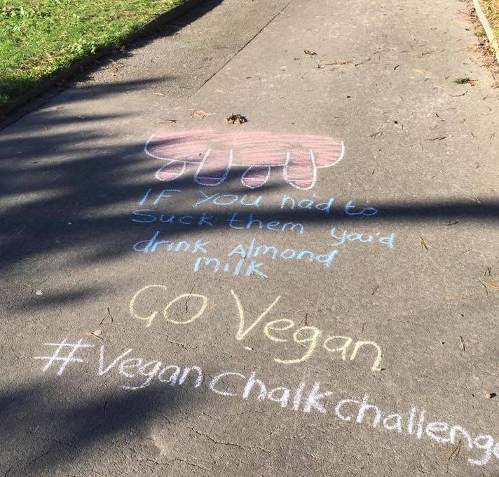 vegan graffiti