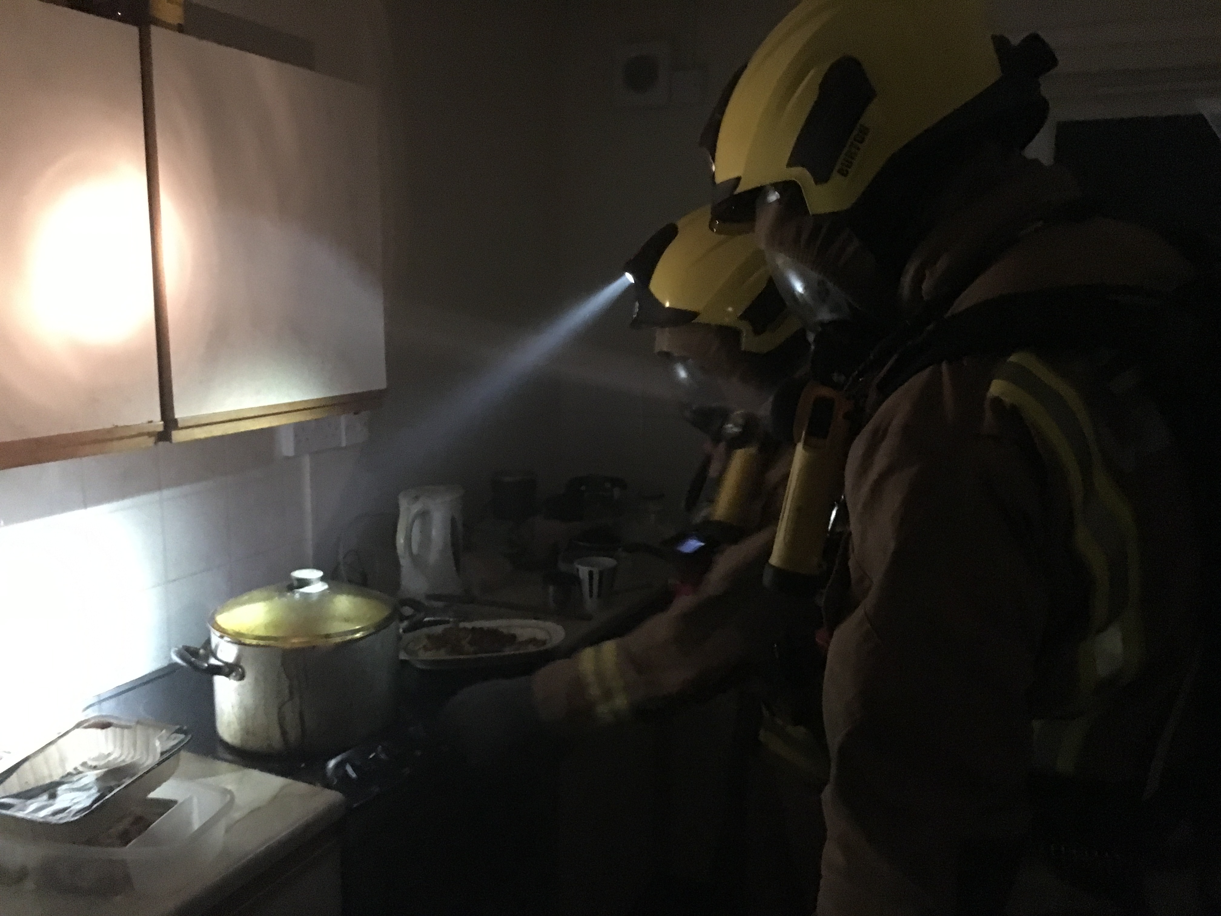 Kitchen Fire Incident 2