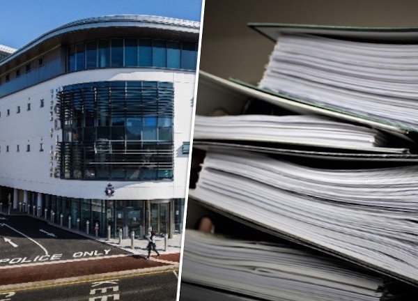 police paperwork bureaucracy documents records files
