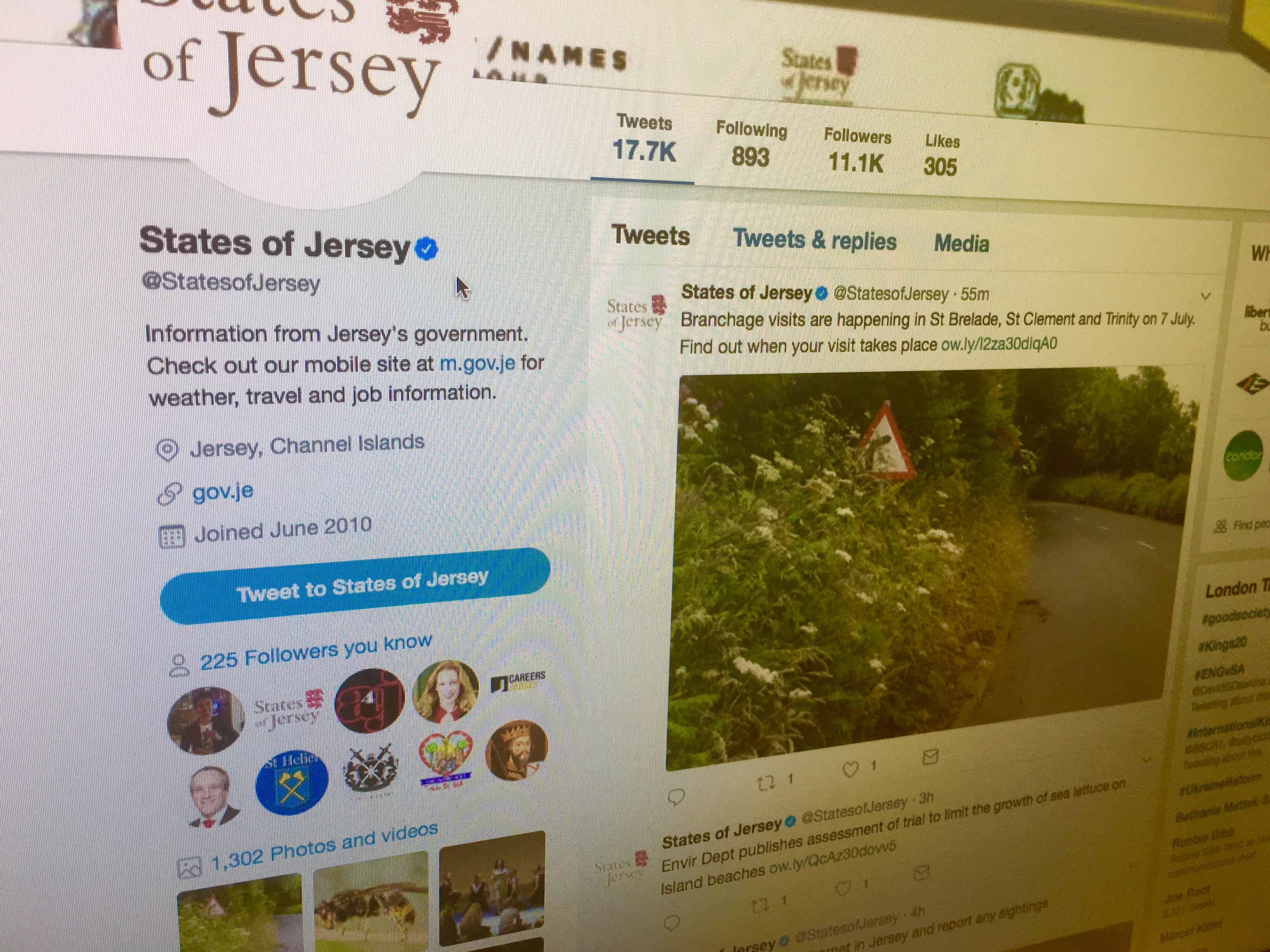 states of jersey twitter tweet social media