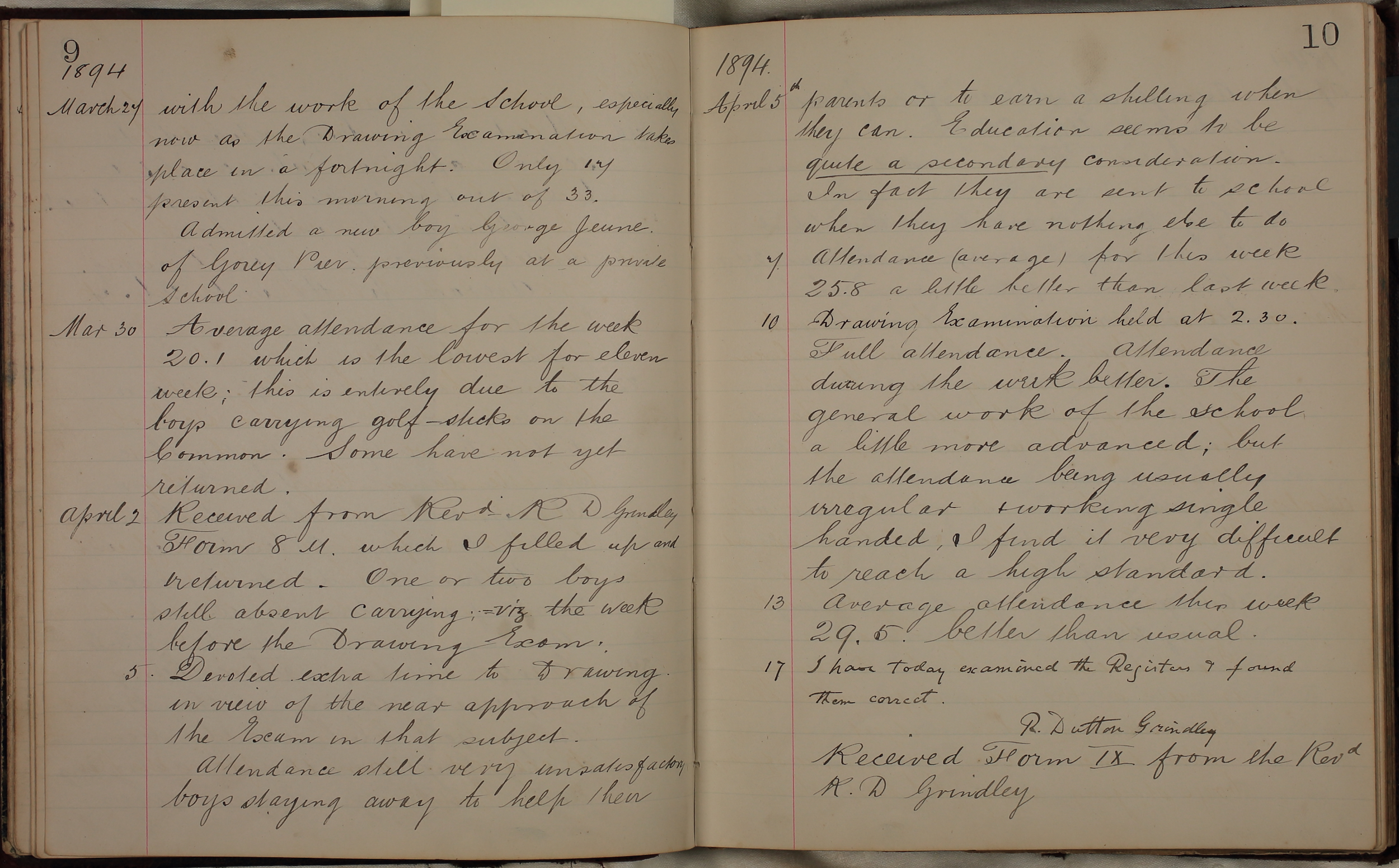 Gorey_National_School_log_book_comment_on_absence_Apr_1894_Jersey_Heritage.JPG