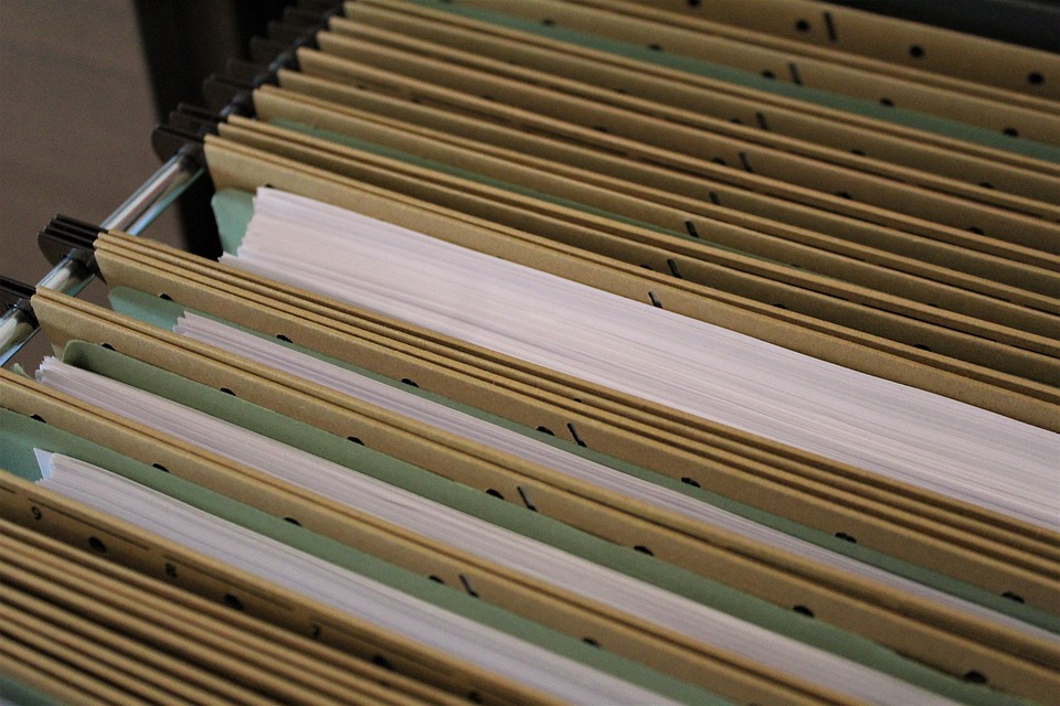 paperwork records bureaucracy files documents