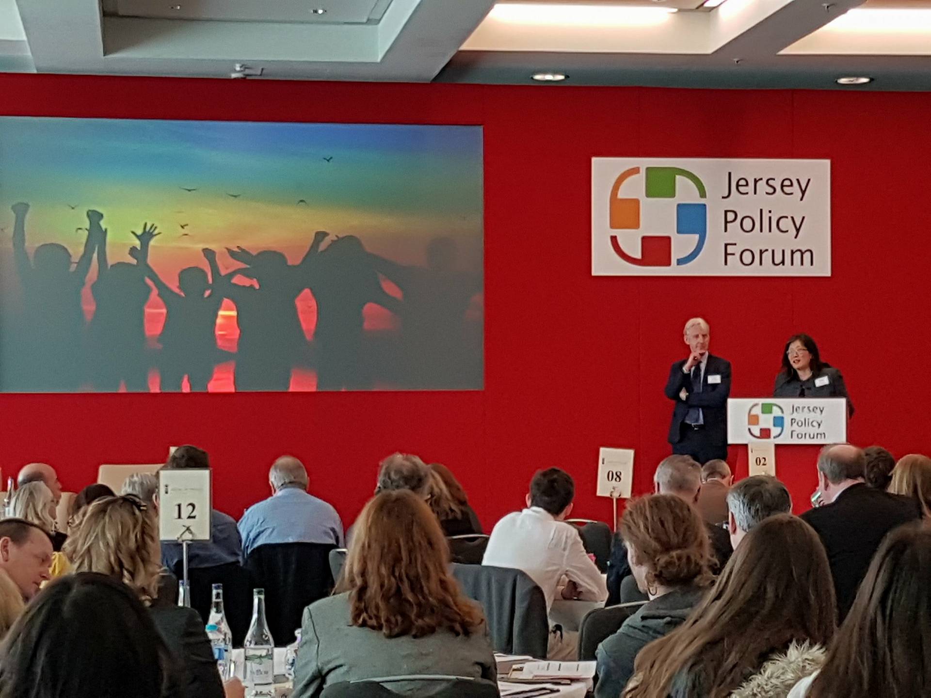 Brendan McMahon Gailina Liew Jersey Policy Forum
