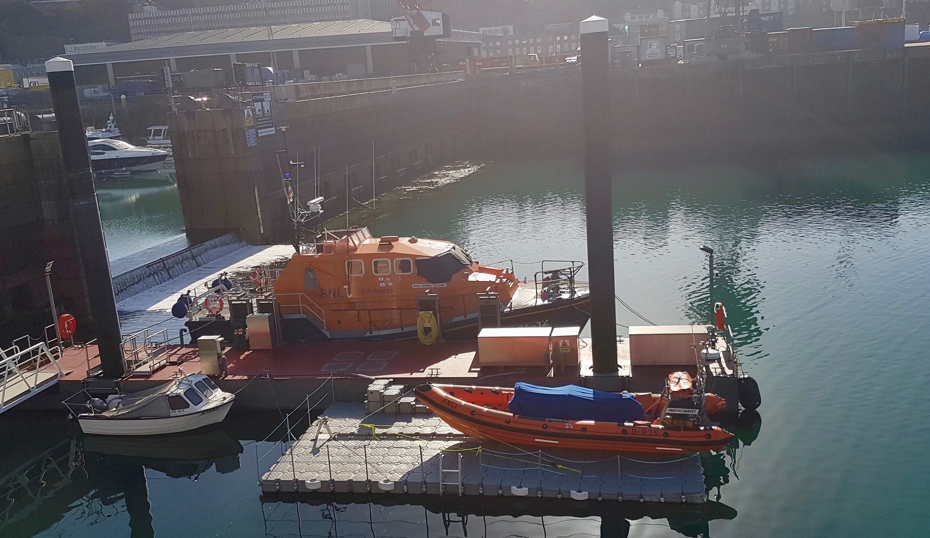 RNLI Lifeboats George Sullivan +Martin Harvey