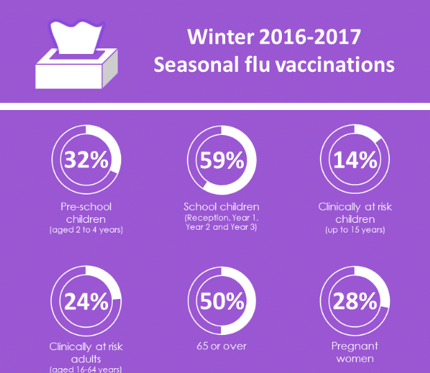 Seasonal flu vaccine stats