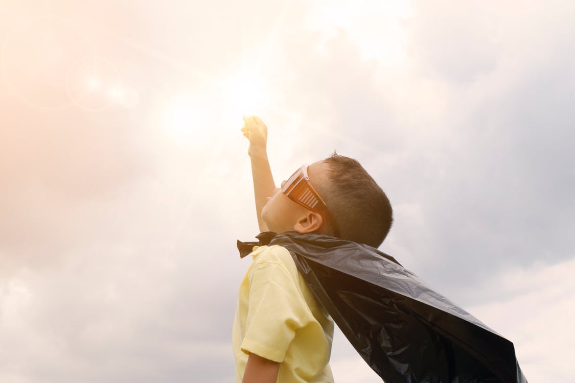 children kids wellbeing superheroes 