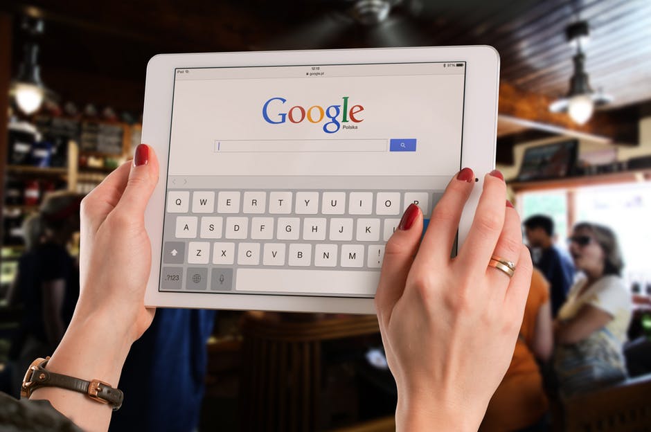 google tablet ipad search