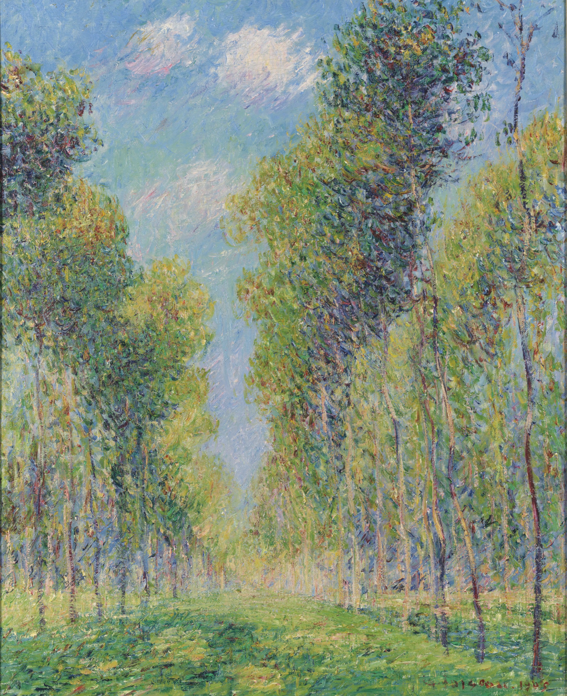 post-impressionist-impressionism-Loiseau_LAlle_des_Peupliers_Painted_in_1905.jpg