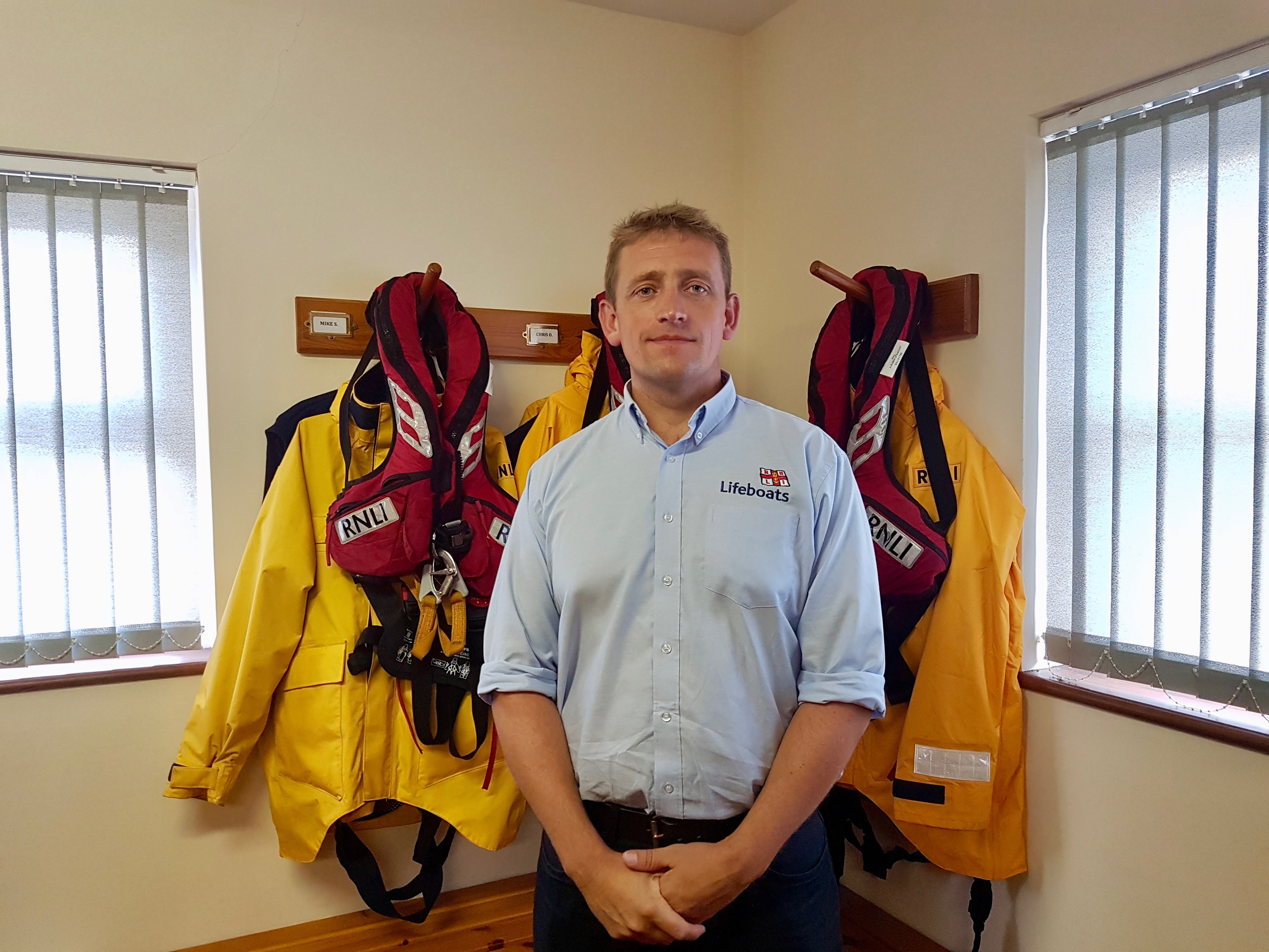Will Stephens RNLI Head of Lifesaving Delivery