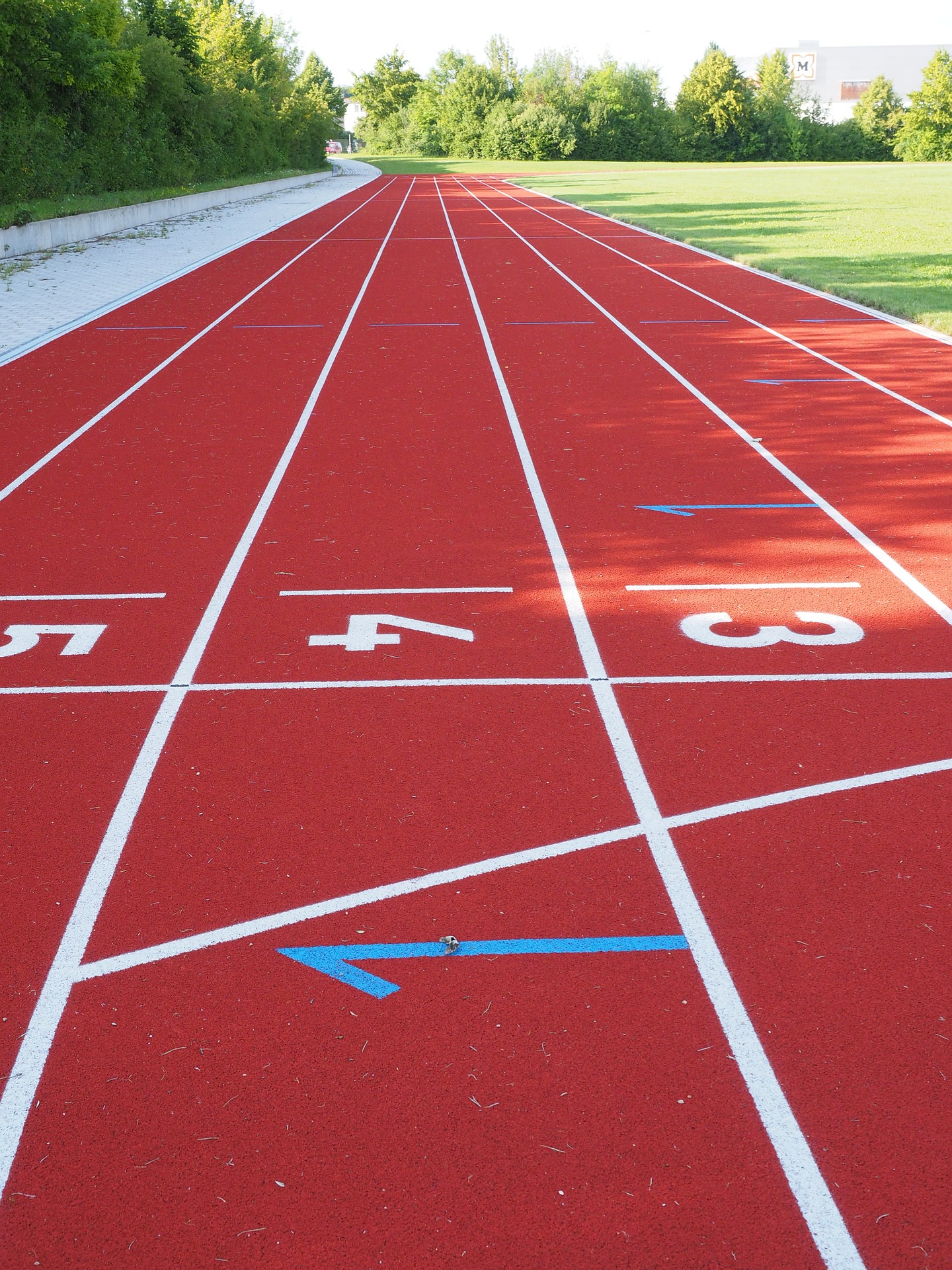 track running stadium sport