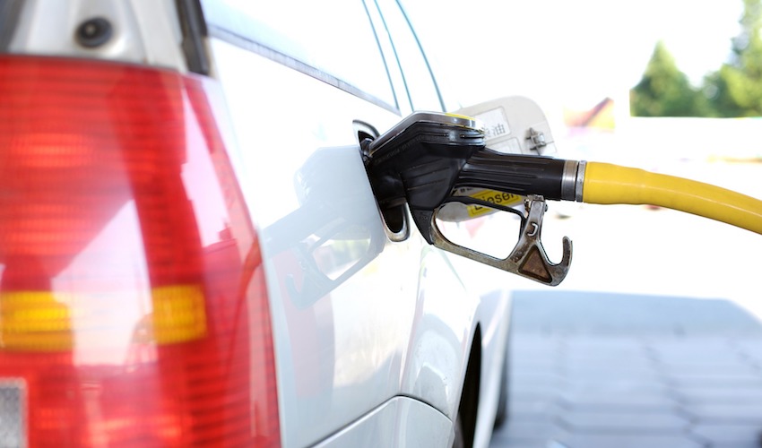 refuel petrol gas pump