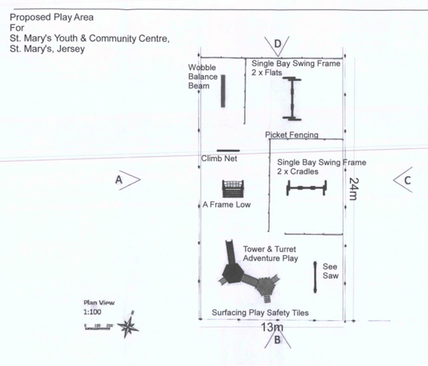 St Mary youth community centre playground plan
