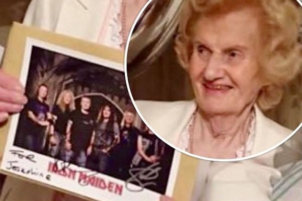 Iron Maiden remembers Jersey chamber maid on her 90th birthday