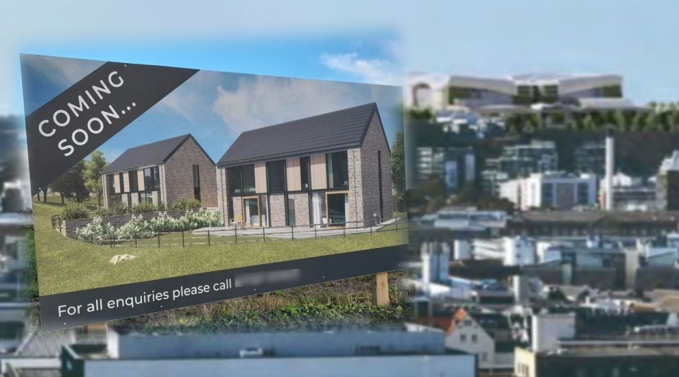 “Coming soon”? New homes advertised on key future hospital field