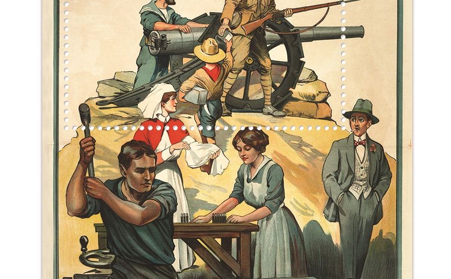 Jersey stamps mark centenary of the Great War
