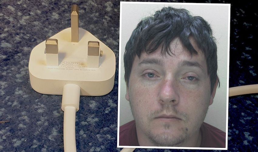 Man jailed after unprovoked phone charger assault