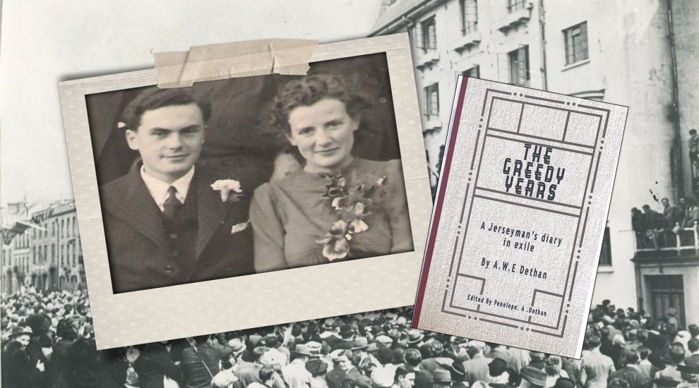 Wartime diary reveals untold story of Jersey couple separated by war