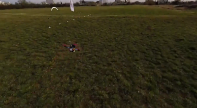 Watch: This drone racer testing his skills might make you feel a little queasy