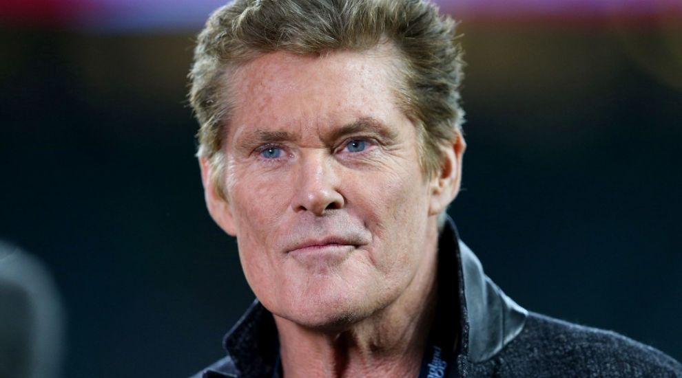 David Hasselhoff backs Hillary Clinton as he appears at Call Of Duty: Infinite Warfare preview