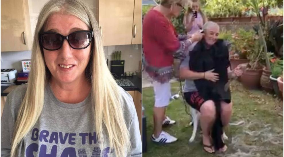 Skin cancer survivor raises more than £1,400 by 'braving the shave'