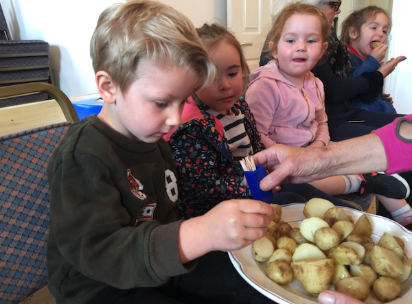 St. Peter’s School and Bel Royal Nursery smash spud growing competition