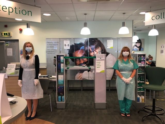 Specsavers reopens with safety front of mind
