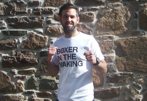 World champ: Jersey's white-collar boxing is the best!