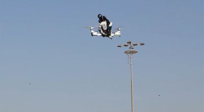 Watch: Dubai police have been testing out this hoverbike