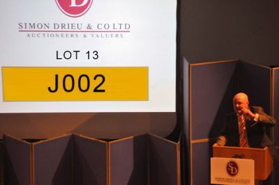 Number plate sales raise more than £1.5m