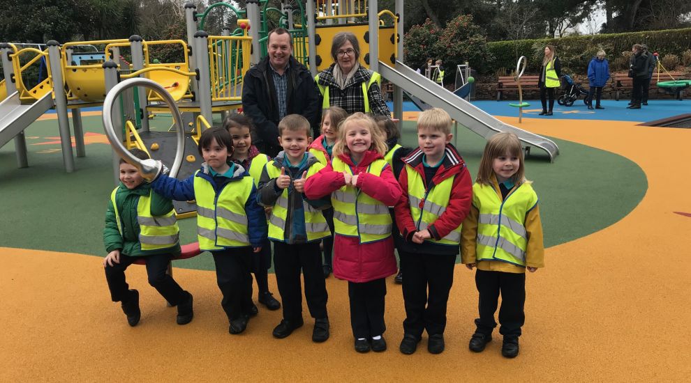 Play time starts again as £245k new toddlers' area opens at Coronation Park
