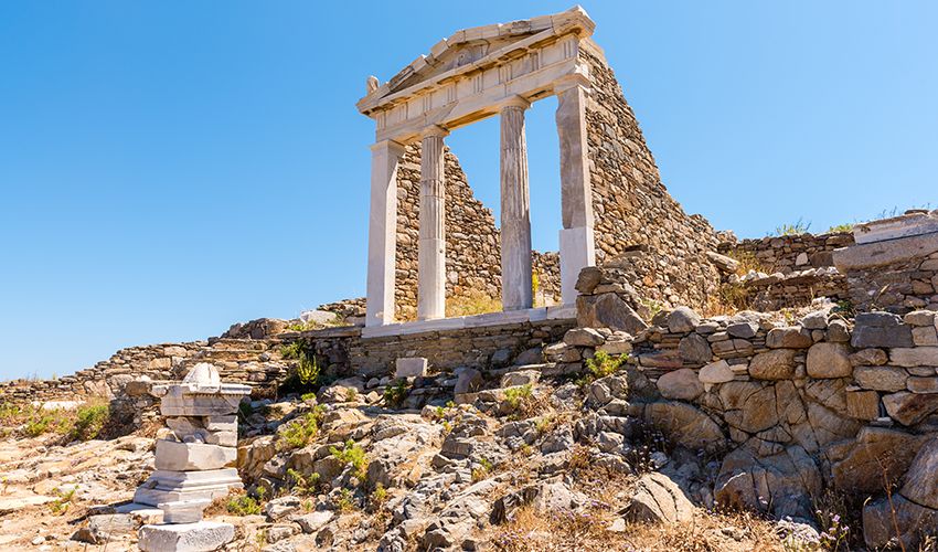 Delos: from Panhellenic Sanctuary to Abandoned Site