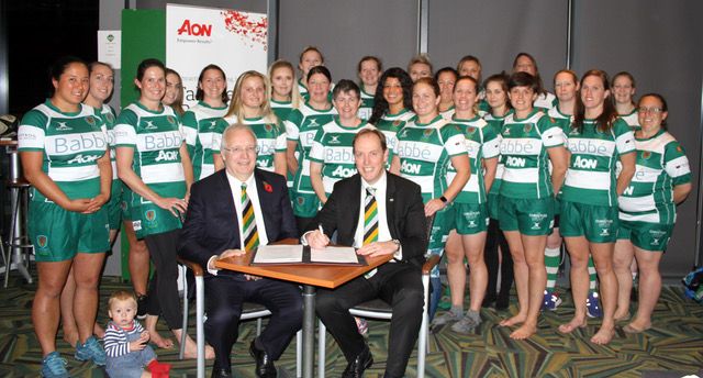 Aon Insurance Managers (Guernsey) Limited are official sponsors of the Guernsey Ladies Rugby Team