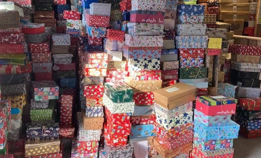 Joy as thousands of Christmas shoeboxes from Jersey delivered to Romania