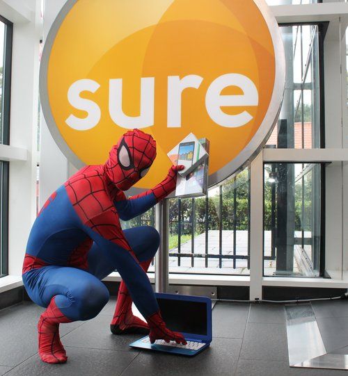 Spiderman launches Sure Big Screen superhero day